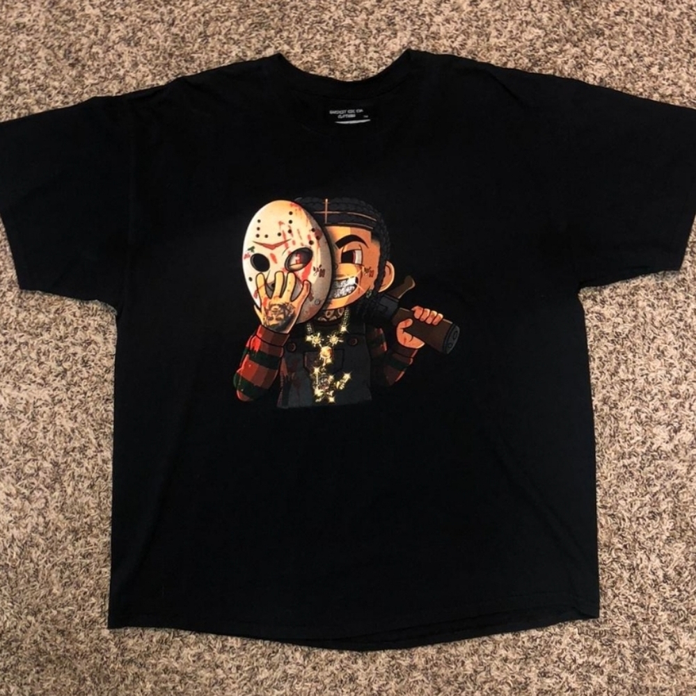 Gangsta Jason Tee Size L